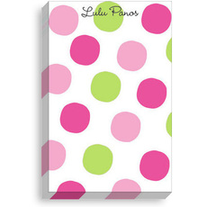 Popsicle Pink Polkadot Notepads