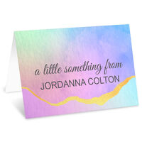 Agate Folded Gift Enclosures