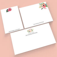 Garden Blooms Monarch Note Card Collection