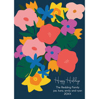 Holiday Blooms Flat Holiday Cards