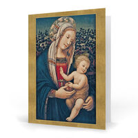 Madonna and Child Folded Holiday Cards