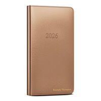 2026 Weekly Pocket Leather Planner (3.25 x 6 in)