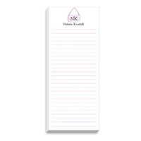 Double Initial Handbag Lined Pad