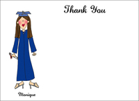 Customized Graduation Thank You Note Cards