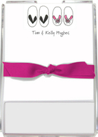 Flip Flops Memo Sheets in Holder