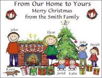 Home and Hearth Holiday Cards