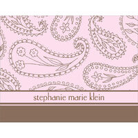 Paisley Pink Note Cards