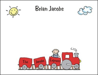 Train Note Cards