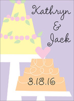 2 Cakes Gift Stickers