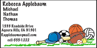 Sports Calling Cards
