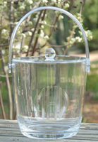 Monogrammed Acrylic Ice Bucket