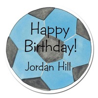 Soccer Ball Gift Stickers