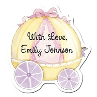 Princess Carriage Gift Stickers
