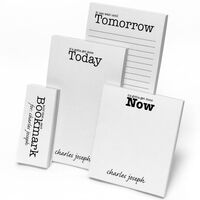 Now and Later Notepad Set