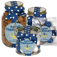Personalized Happy Chanukkah Favors or Gift Treats