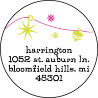 Charmed Holiday Address Labels