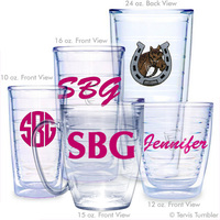 Personalized Horse Shoe Tervis Tumblers