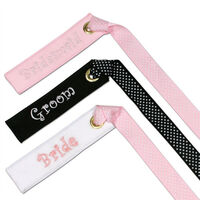 Wedding Party Ribbon Bag Tag or Bookmark
