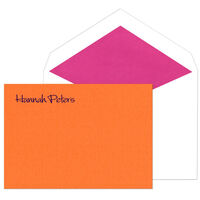 Fiesta Color Flat Note Cards