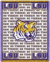 Louisiana State University Go Tigers Stadium Blanket