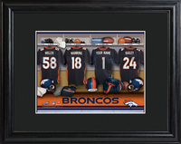 Denver Broncos Locker Room Photos