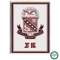 Sigma Kappa Sorority Stadium Woven Blankets