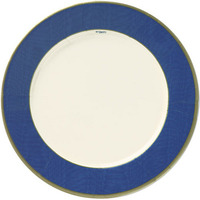 Blue Moire Plate