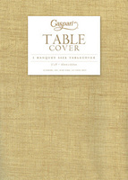 Natural Gold Linen Look Banquet Tablecover