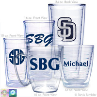 San Diego Padres Personalized Tumblers