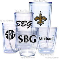 New Orleans Saints Personalized Tumblers