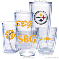 Pittsburgh Steelers Personalized Tumblers