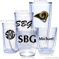 Los Angeles Rams Personalized Tumblers