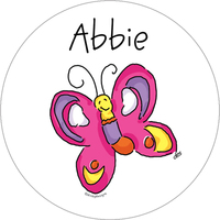 Pansy the Flutterby Gift Stickers