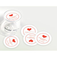 Sophisticated Heart Coasters