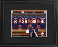 NHL New York Islanders Locker Room Photo