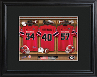 University of Georgia Bulldogs Football Locker Room Photo