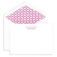 Classic Stackhouse White Note Cards