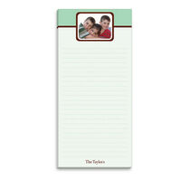 Taylor Green Stripe Photo List Notepads