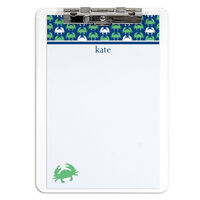 Navy Crab Claws Notepads