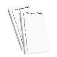 Family Pride List Fridge Mates REFILL ONLY