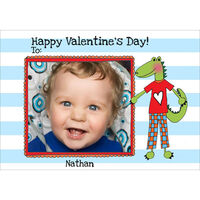 Alligator Photo Valentine Exchange Cards