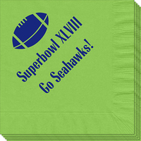 Seahawks SuperBowl XLVIII Napkins