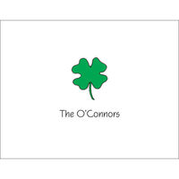 Luck of the Irish Foldover Note Cards
