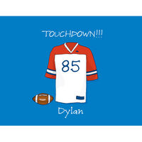 Touchdown Foldover Note Cards