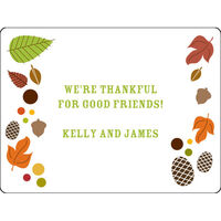 Autumn Leaves Large Personalized Seals