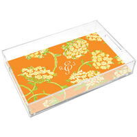 Lace by the Docks Large Lucite Tray