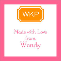 Initials with Border Stickers