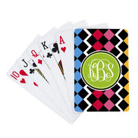 Colorful Diamonds Playing Cards