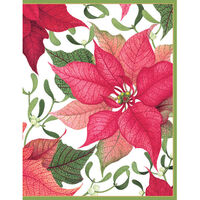Poinsettias Holiday Cards
