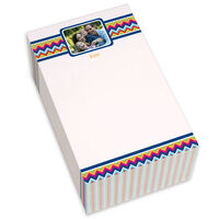 Bright Zig Zag Photo Chunky Notepads